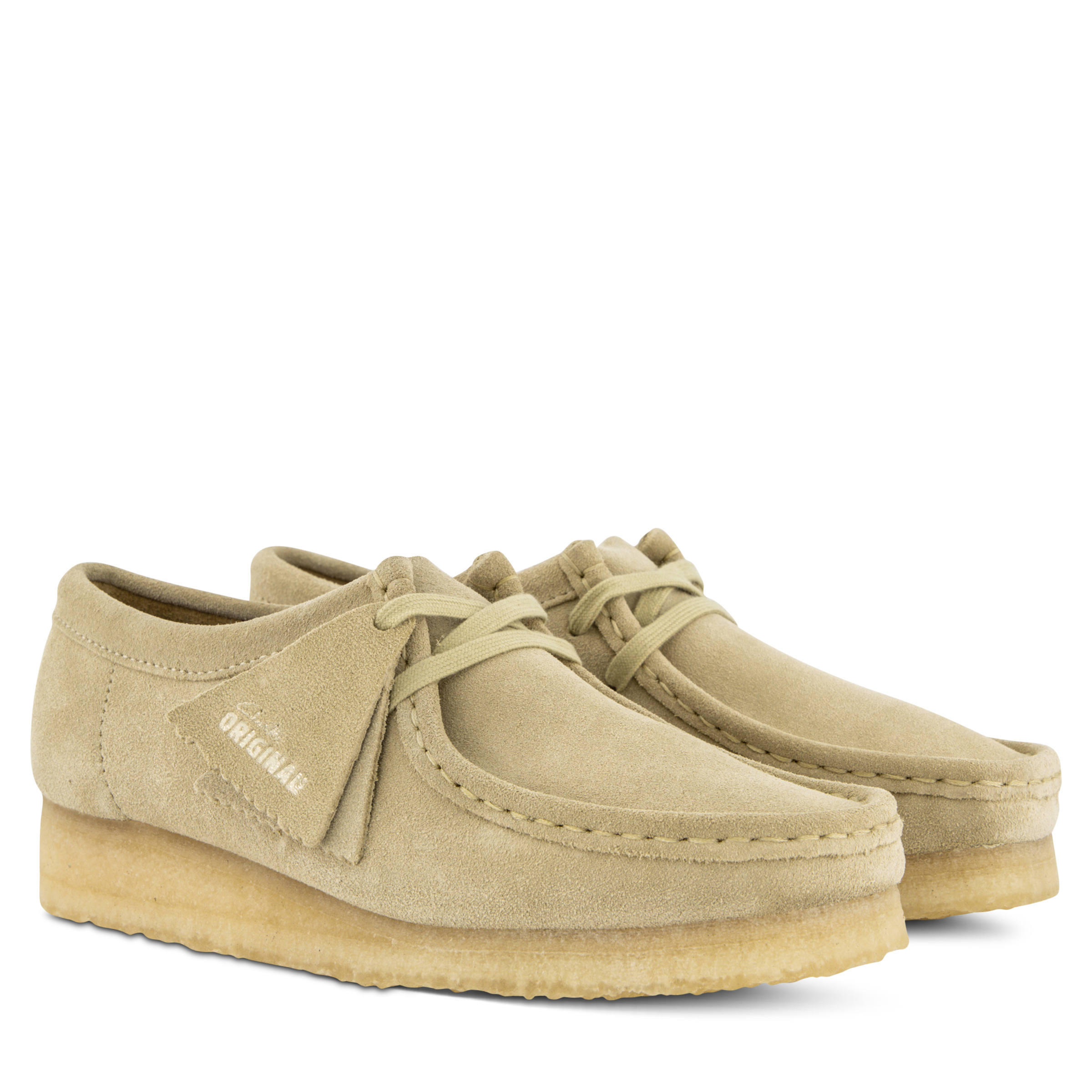 Clarks Originals Wallabee Womens Maple Suede Hype DC - Main Image