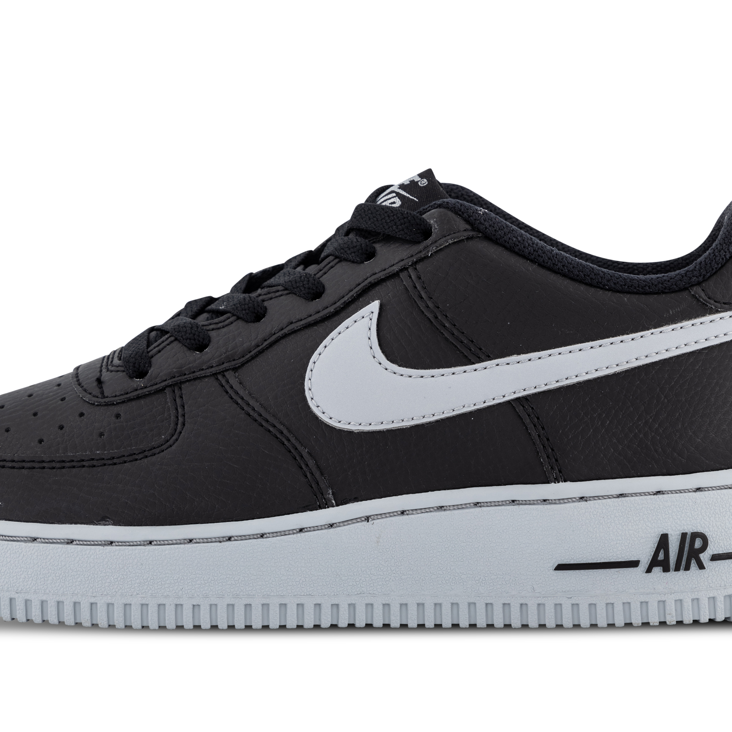Nike Air Force 1 Youth Black/Wolf Grey | Hype DC