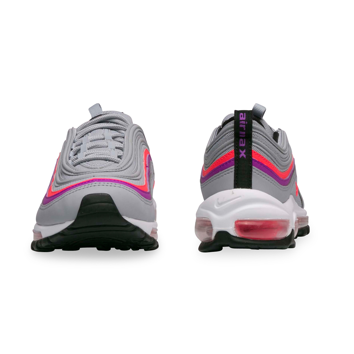 women's air max 97 wolf grey/solar red-vivid purple