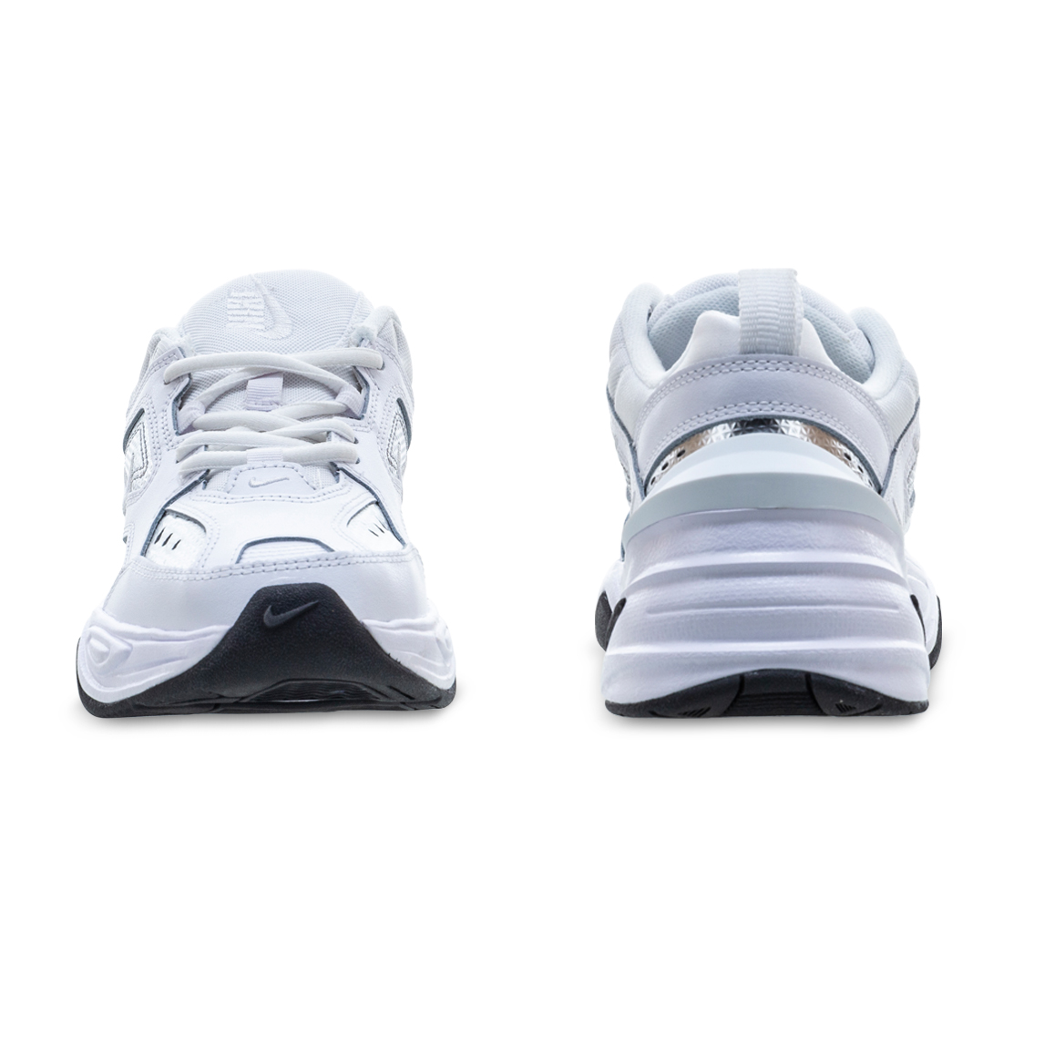 Nike M2K TEKNO ESSENTIAL WOMENS White/Metallic Silver/Black | Hype DC