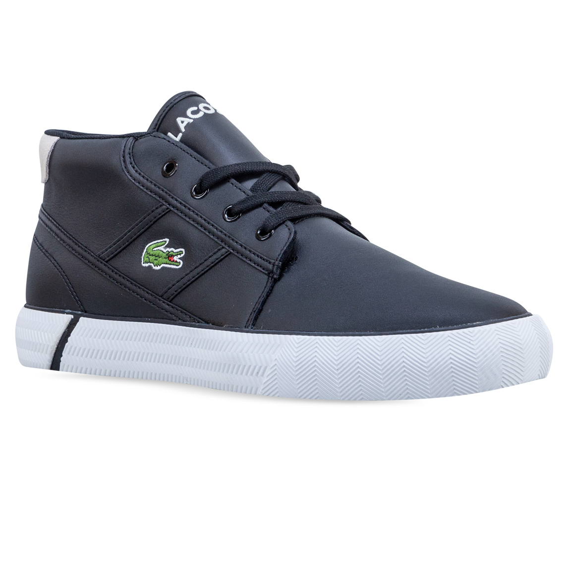 Lacoste GRIPSHOT CHUKKA Black/Off White 