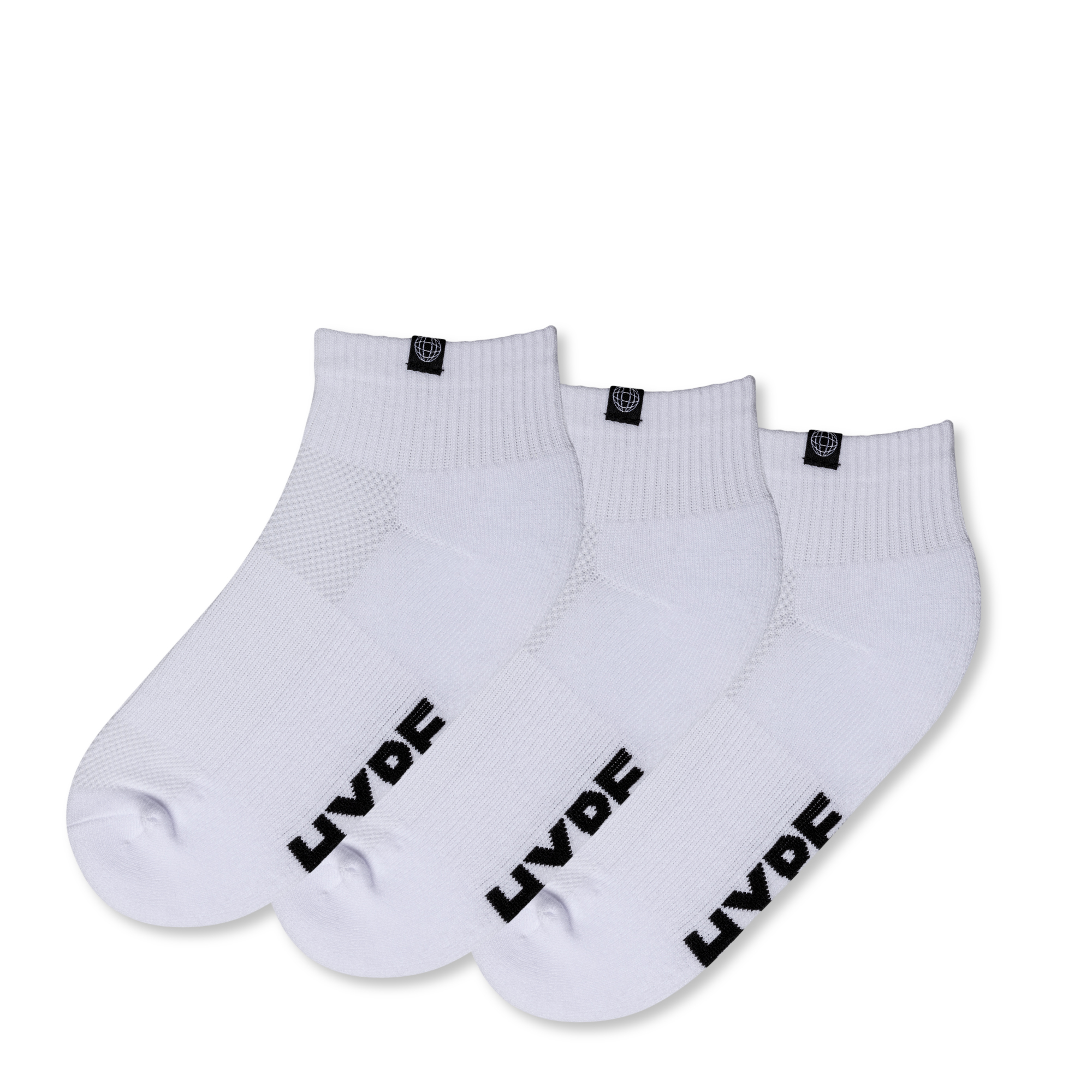 ANKLE SOCK 3 PACK WHITE (3.5-6)
