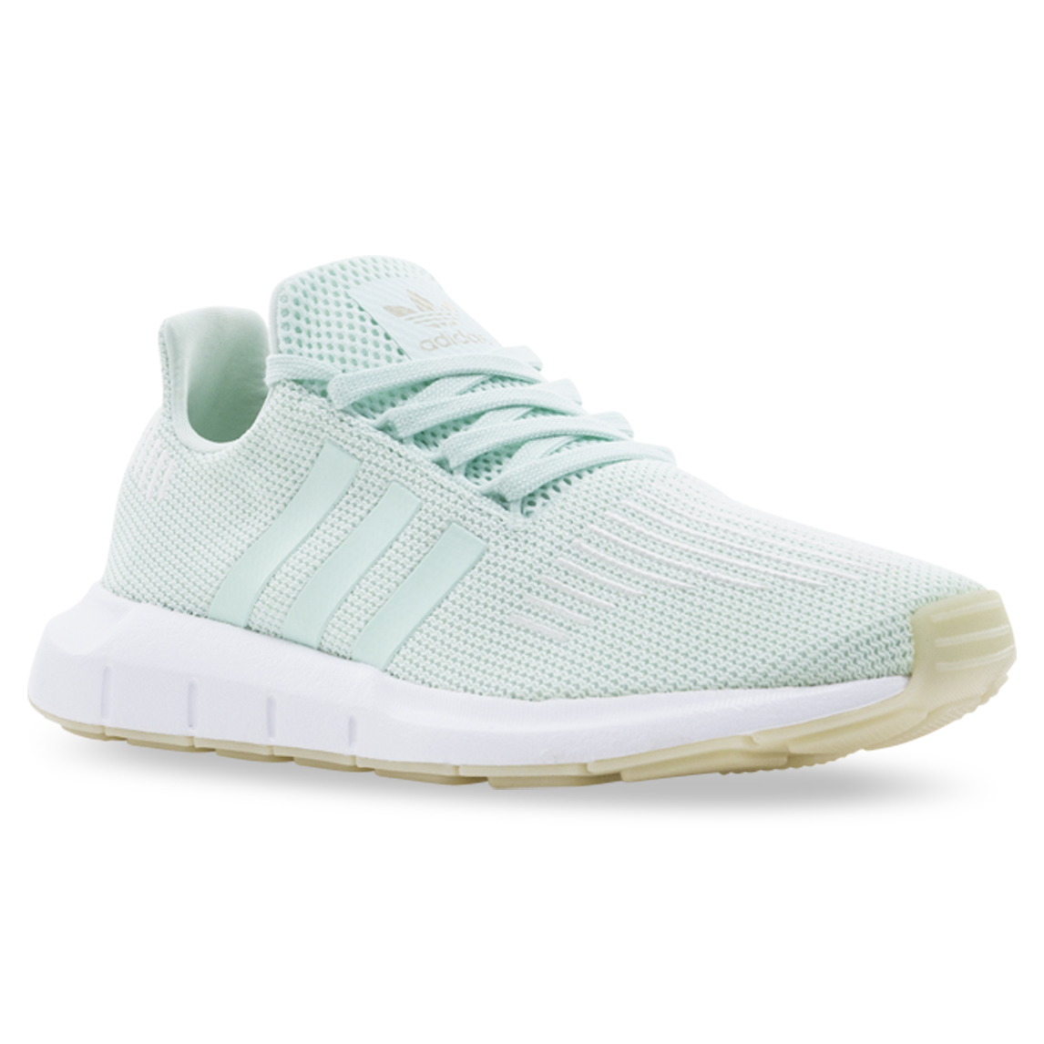 swift run ice mint & off white womens shoes