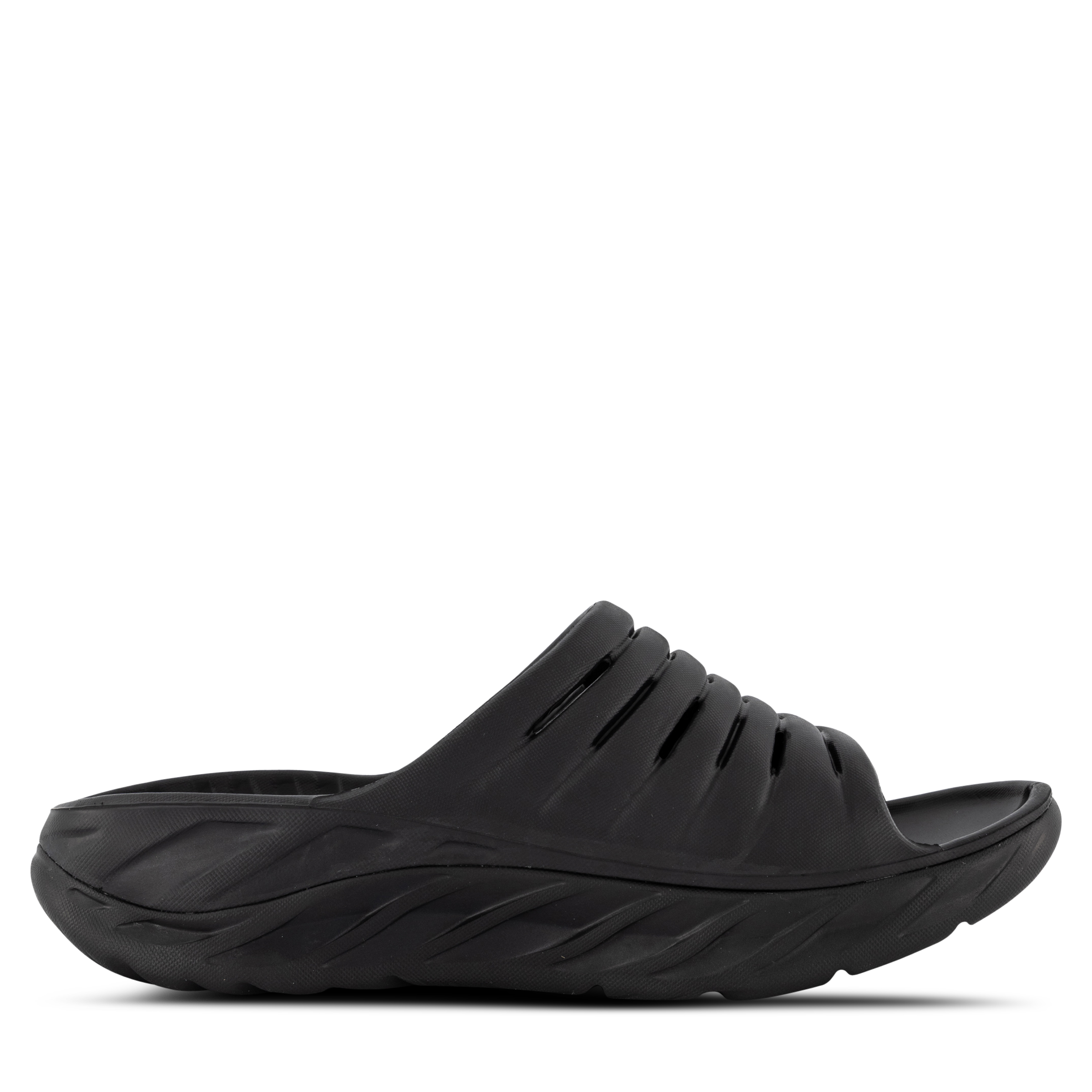 HOKA Ora Recovery Slide Black Hype DC