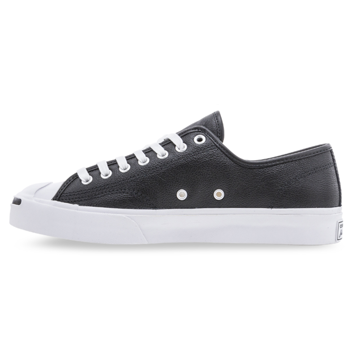 jack purcell black leather