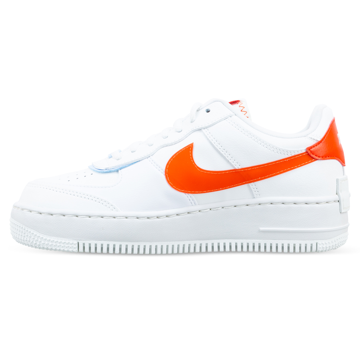 Nike AIR FORCE 1 SHADOW Summit White/Summit White/Team Orange | Hype DC