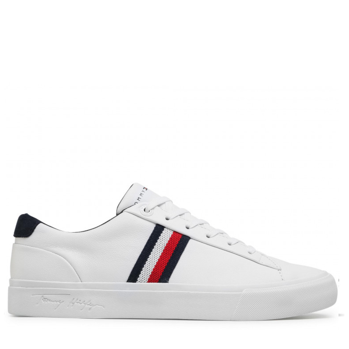 Sneakers TOMMY HILFIGER - Corporate Leather Sneaker FM0FM02089 Midnight 403  - Sneakers - Low shoes - Men's shoes | efootwear.eu
