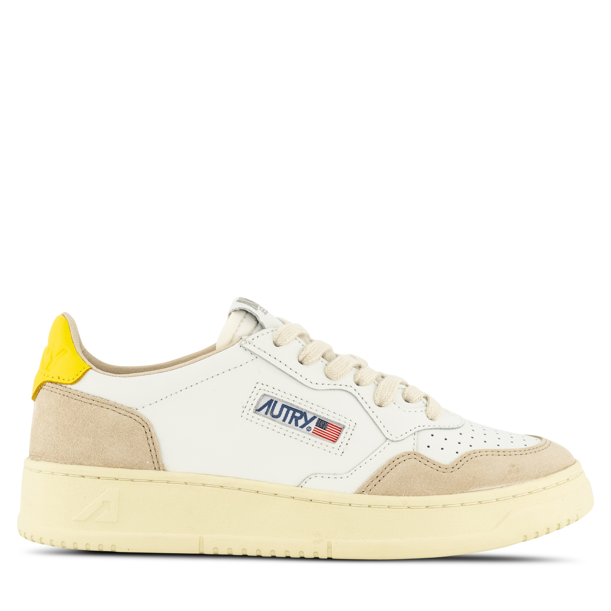 Autry Medalist Womens Wht/Yellow | Hype DC