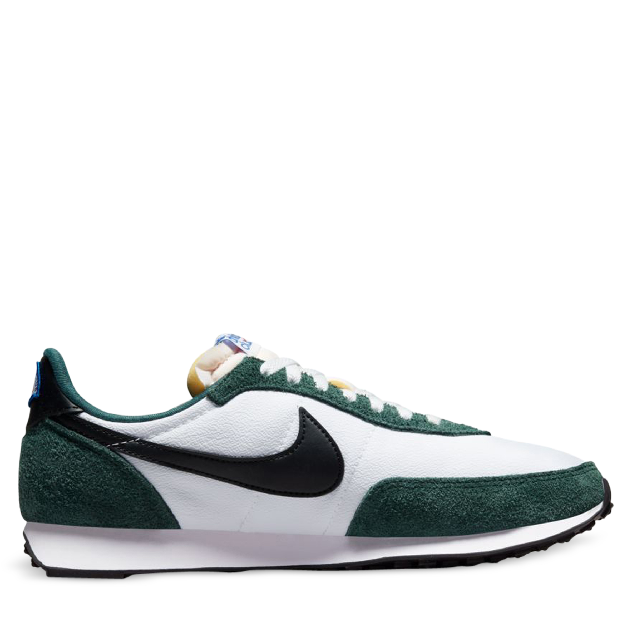 nike waffle trainer black