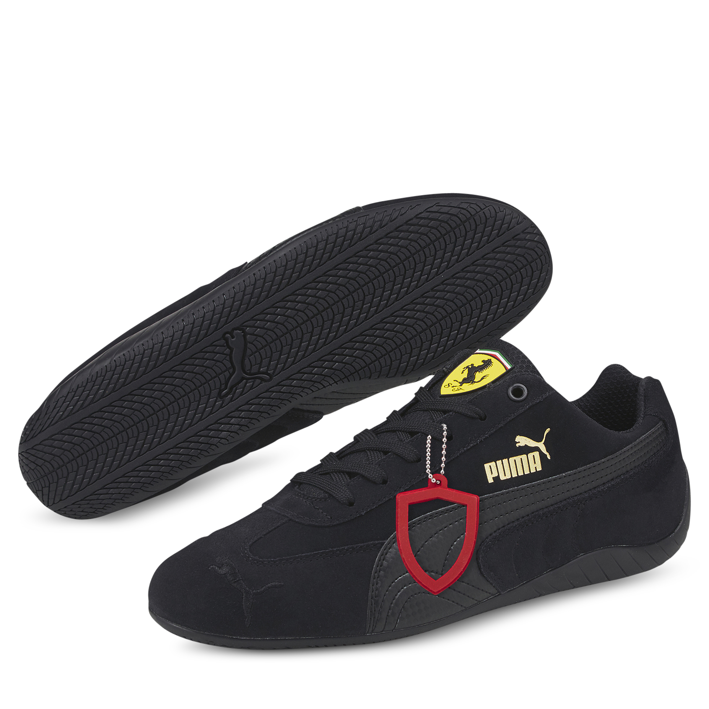 Puma Ferrari Speedcat Black/Red Hype DC