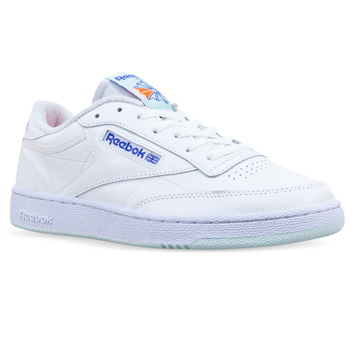 Reebok CLUB C 85 White/Chalk Blue/Court Blue | Hype DC
