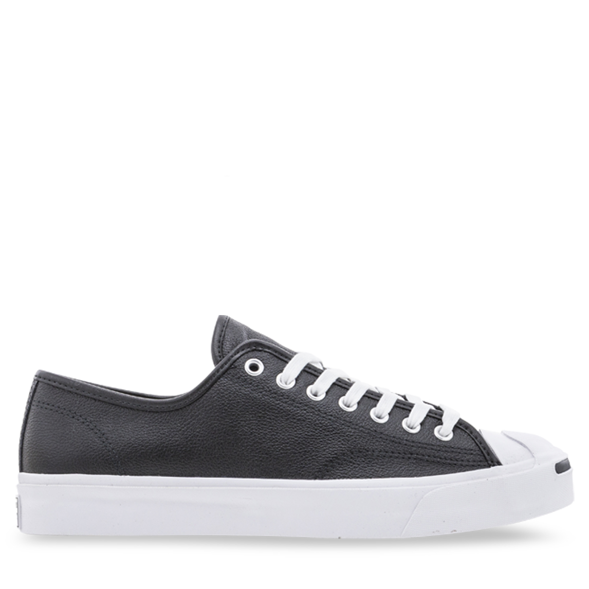 jack purcell leather black