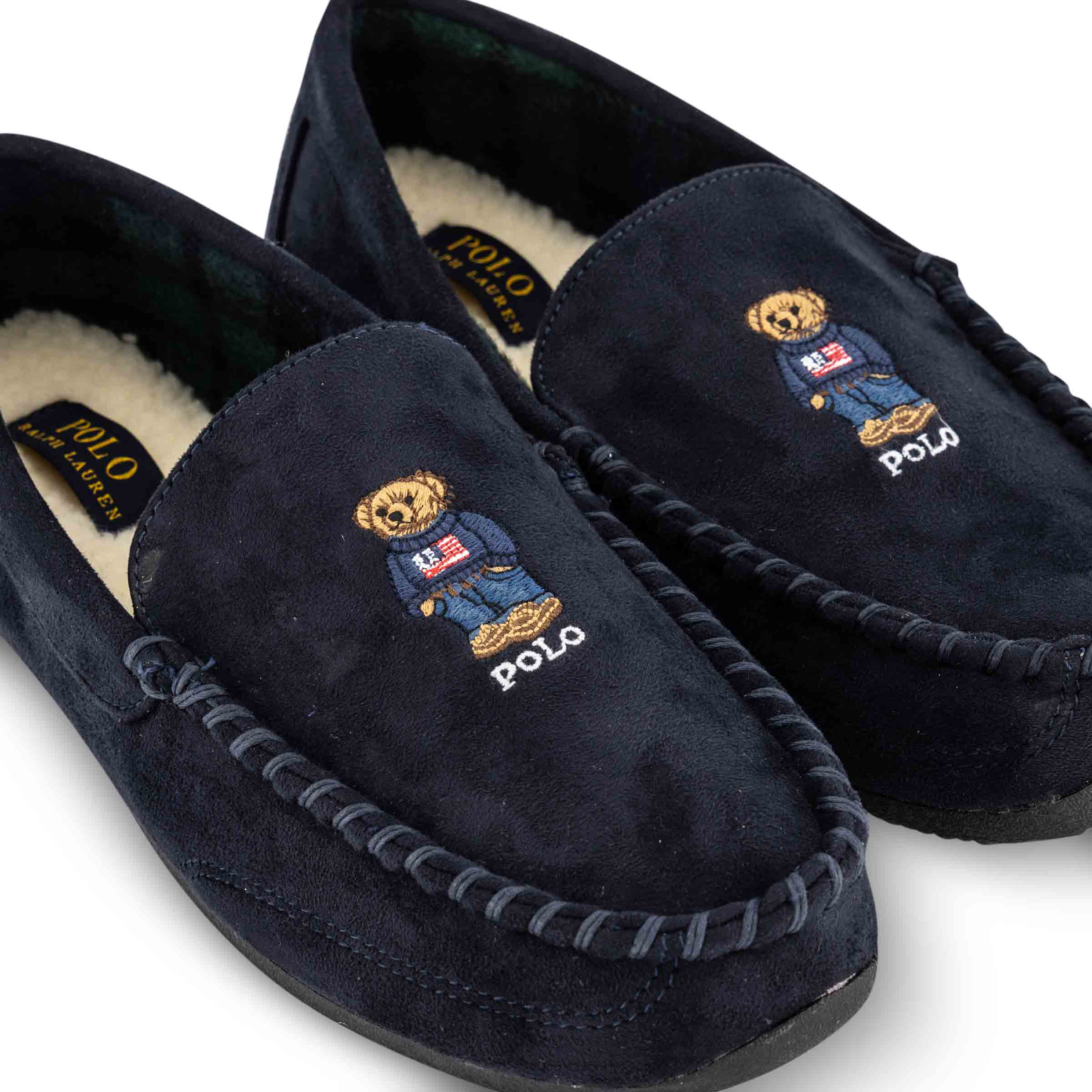 Ralph Lauren Purple Label Size 9 Polo Bear Slippers Shoes Made in Italy New  Box | eBay