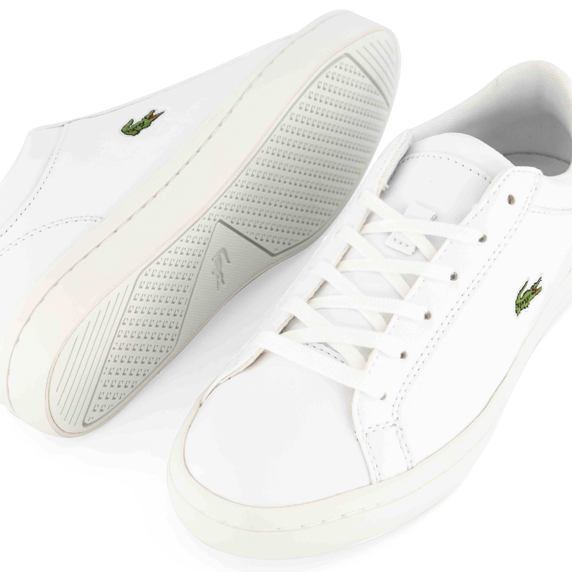 Lacoste STRAIGHTSET BL1 Womens White Leather | Hype DC
