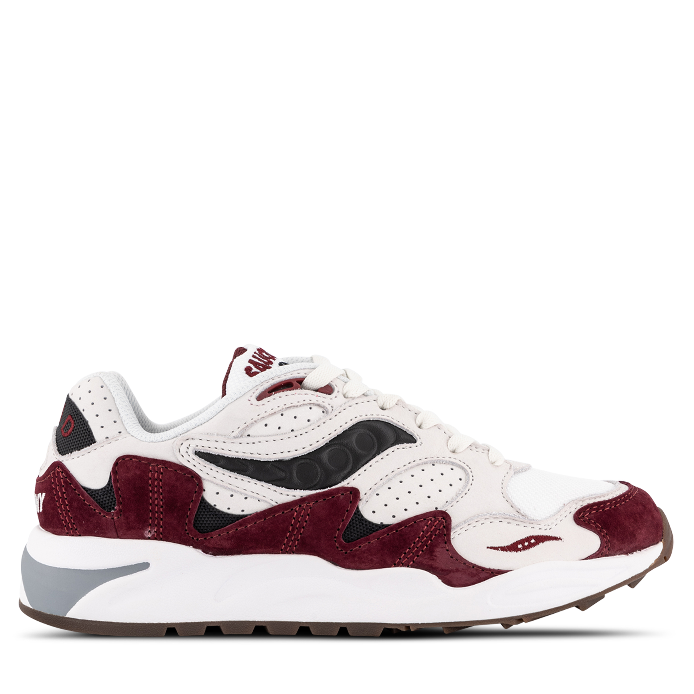 Saucony Shadow Grid Cream/Red Hype DC
