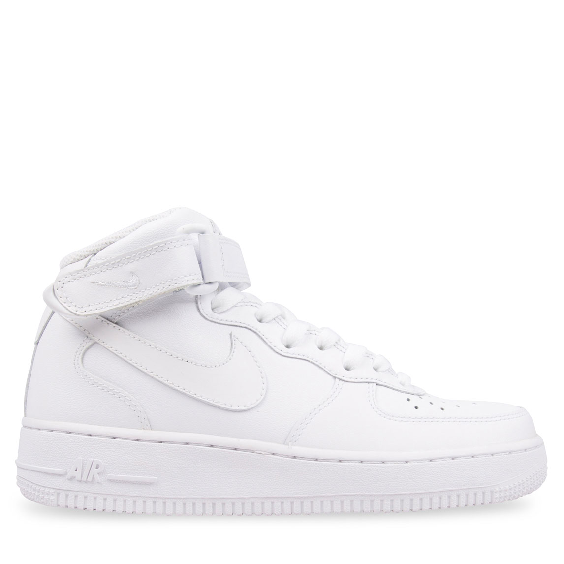 Nike AIR FORCE 1 MID White/White/White | Hype DC