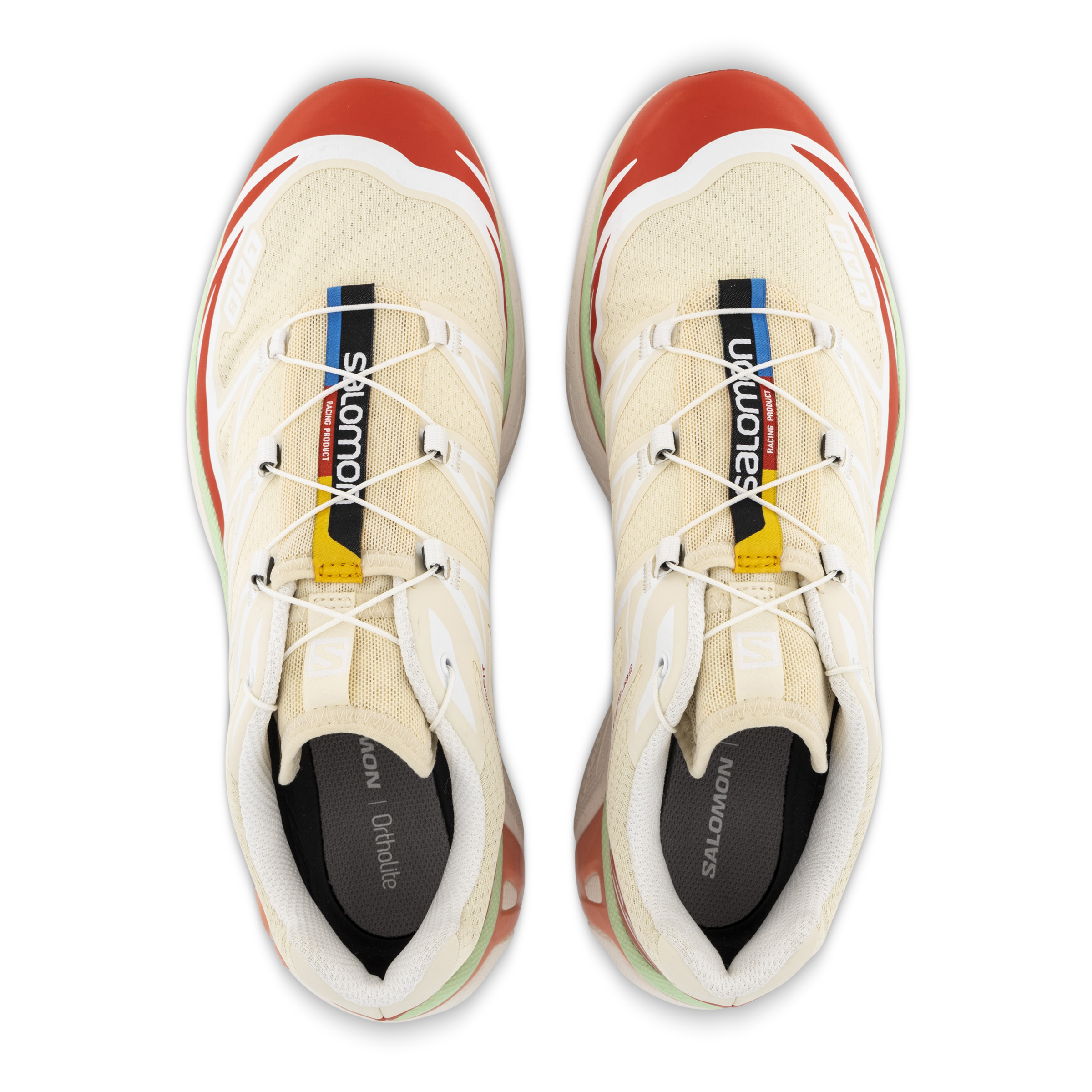 ◆Salomon◆ XT6 Shortbread Poppy Red Green Ash L47293300 XT-6 - Shortbread/Poppy Red/Green Ash